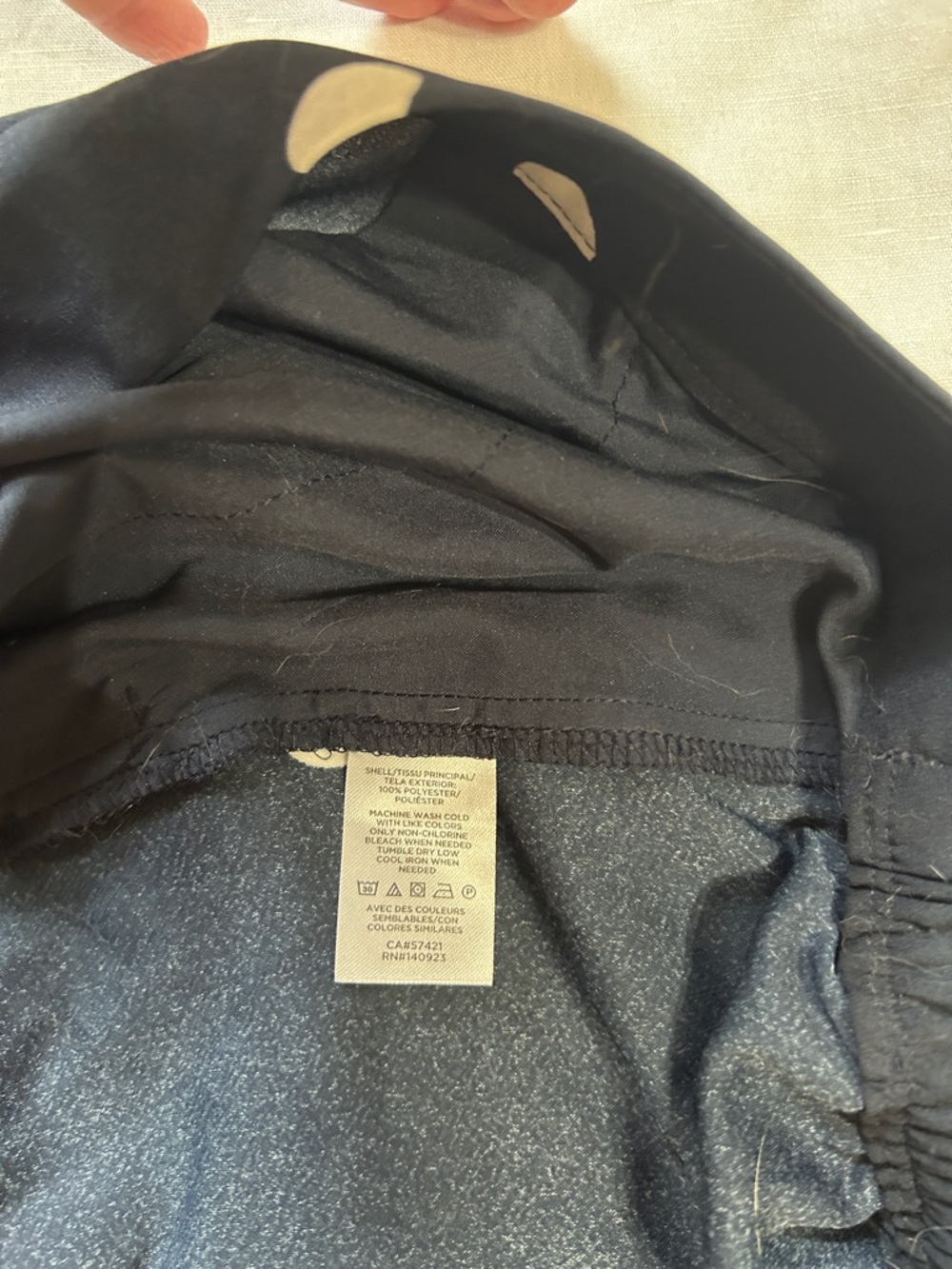 Loft Navy Shorts - Picture 5 of 5